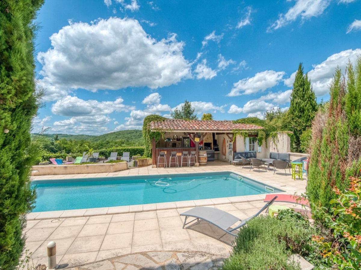 Splendid Holiday Home In D Gagnac With Heated Swimming Pool And Jacuzzi Dégagnac Zewnętrze zdjęcie